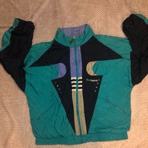 80s/90s Ixspa Vaporwave Windbreaker